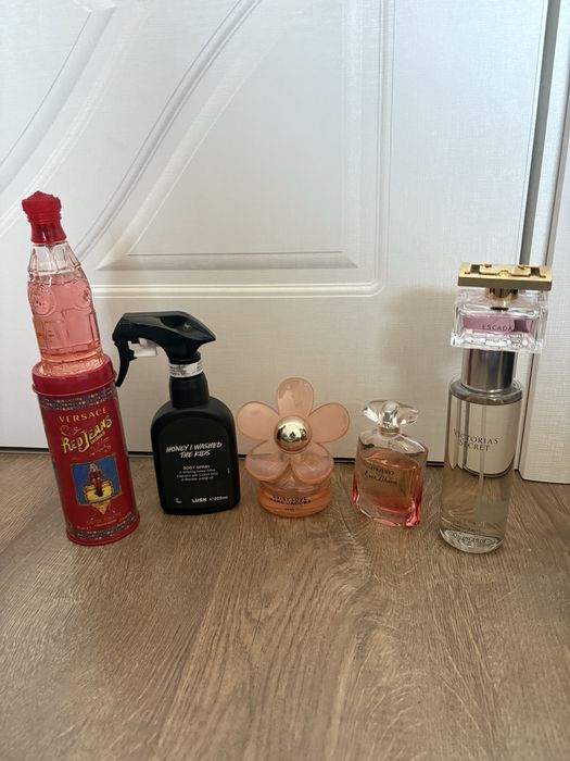 Парфюми - lush, victoria’s secret, versace, marc jacobs, shiseido