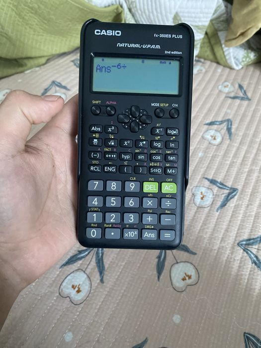 Калькулятор casio инженреный fx-350es plus