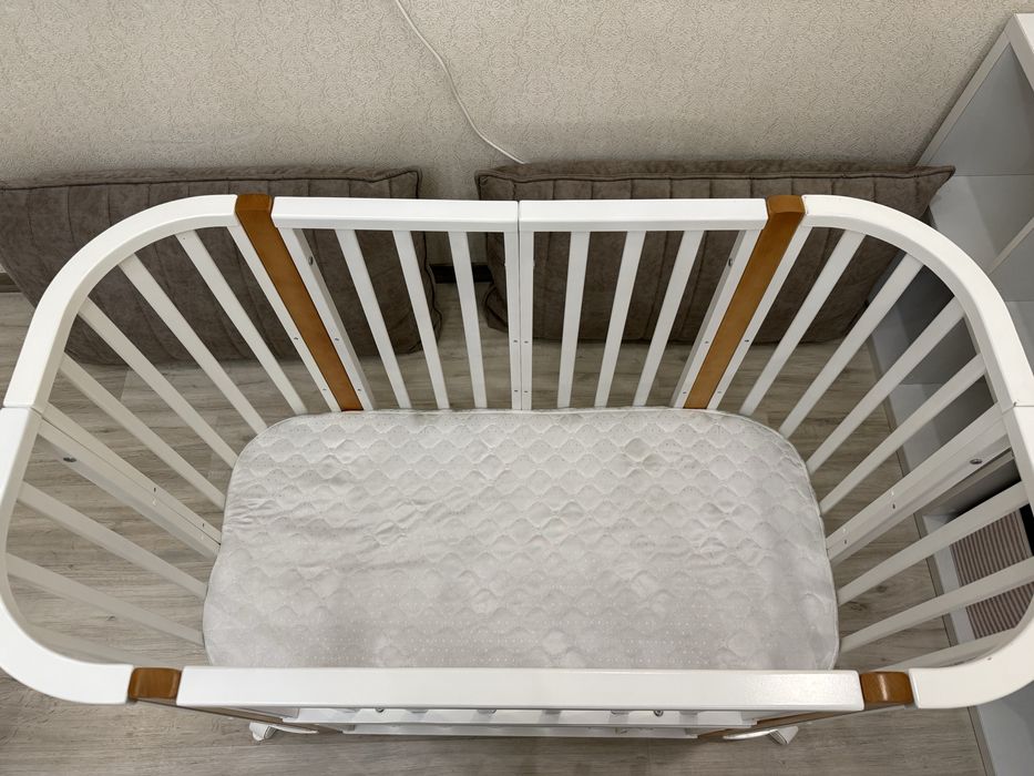 Кроватка-трансформер + 2 матраса в подарок!