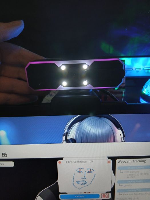 Camera Web Qeno® Gaming PC Webcam, Full HD 2MP 1920x1080/60FPS