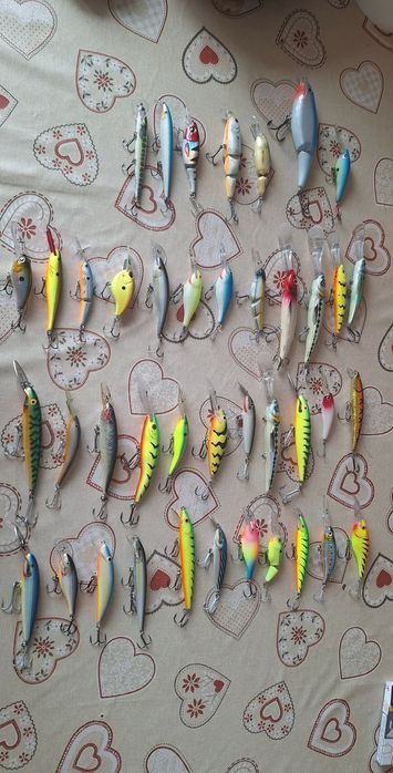 Воблери Rapala, salmo, spro и други