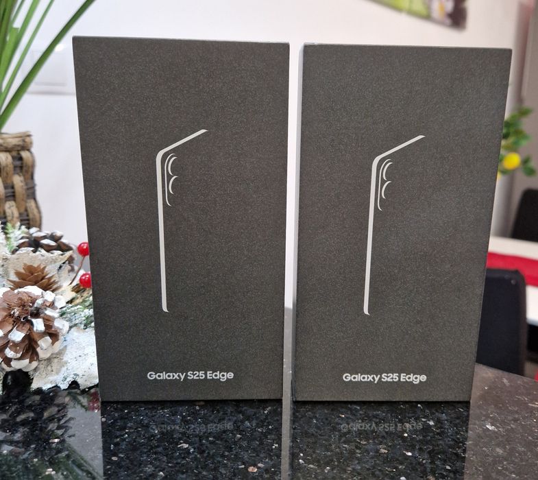 Galaxy S25 edge 5G 256GB. 12GB RAM. SIGILATE //  Silver , Blue