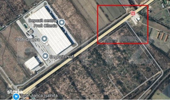 Teren intravilan 12.500 mp, zona Profi Logistic Isalnita