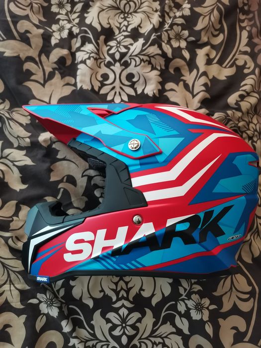 Каска за мотор, мотокрос, супермото Shark Varial Anger