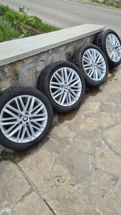 Vind  Jante  Originale 18 Seat Ateca cu anvelope noi de vara