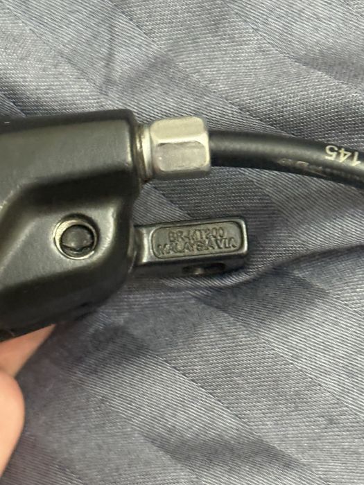 Гидравлический тормоз shimano mt 200
