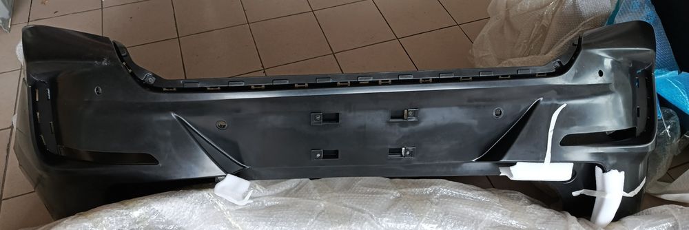 Бампер задняя BYD E2 (без крашеный)