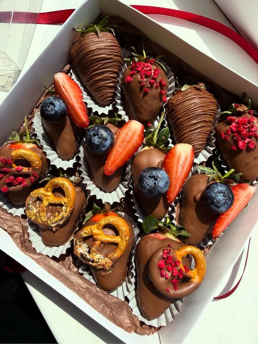 Клубника в шоколаде