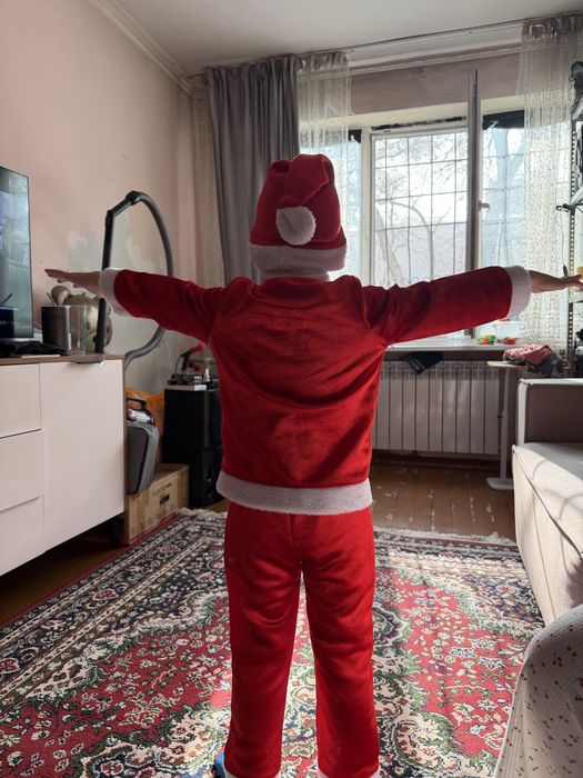 Костюм деда мороза детский