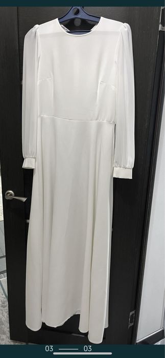 Продам белое платье