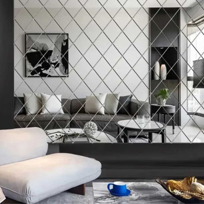 Огледални стикери за стена 32 броя – Лесен начин да преобразиш дома си