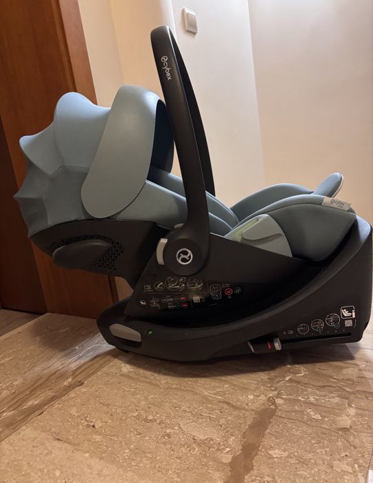 Детско столче CYBEX Cloud G plus + CYBEX Base T