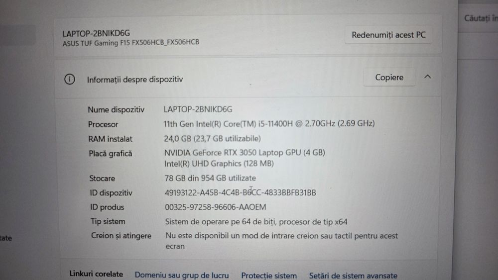 Laptop de gaming
