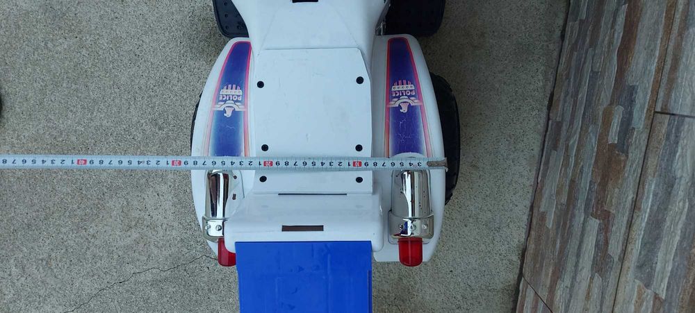 Акомулаторно електрическо полицейско моторче за дете