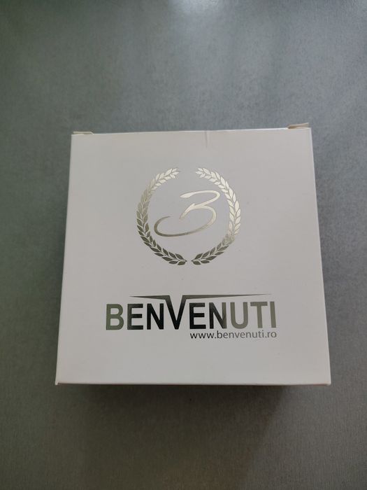 Curea bărbătească Benvenuti, din piele naturala bleumarin