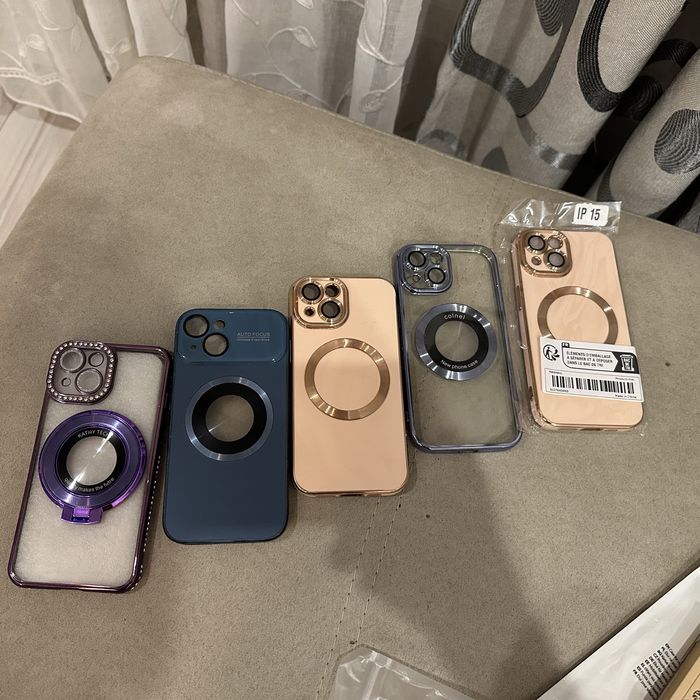 Huse si folii de protectie pentru  Iphone 11, 15  si 14 pro max