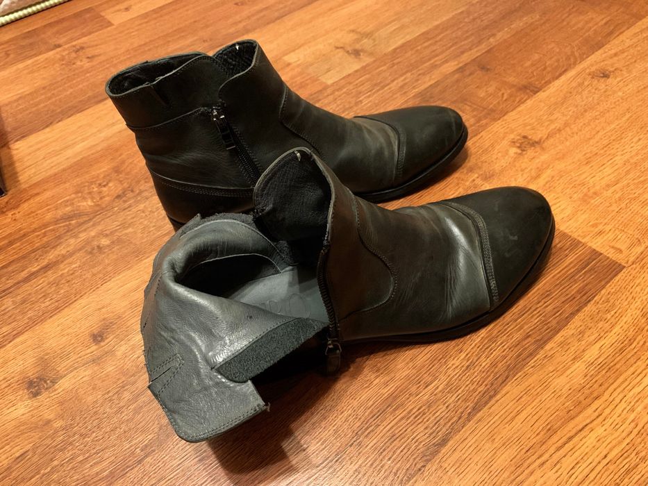 Cizme barbatesti din piele naturala