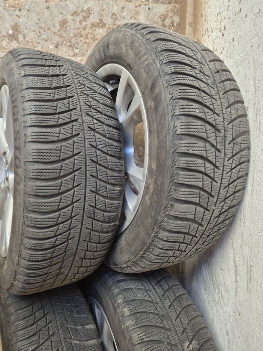 Jante BMW style 255 R16 cu cauciucuri 205 55 R16 all season BRIDGESTONE M+S