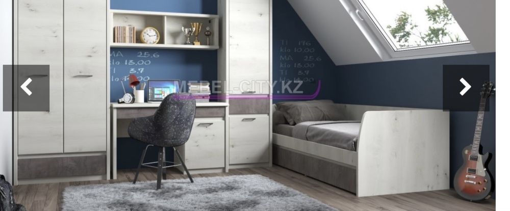 Продам кровать с матрасом и письменный стол