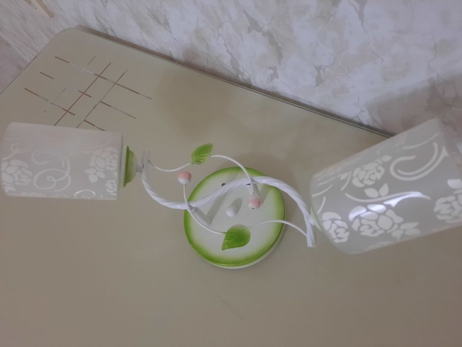 Люстры 2 рожковые