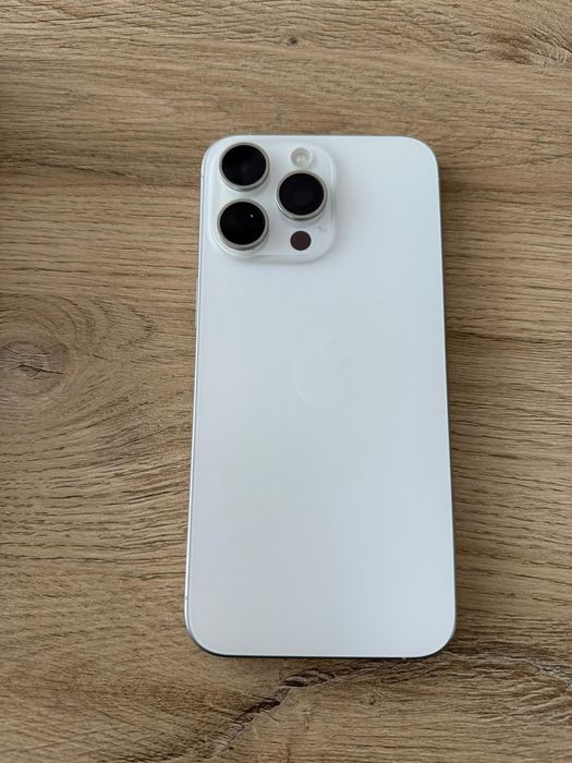iPhone 15 Pro Max White Titanium