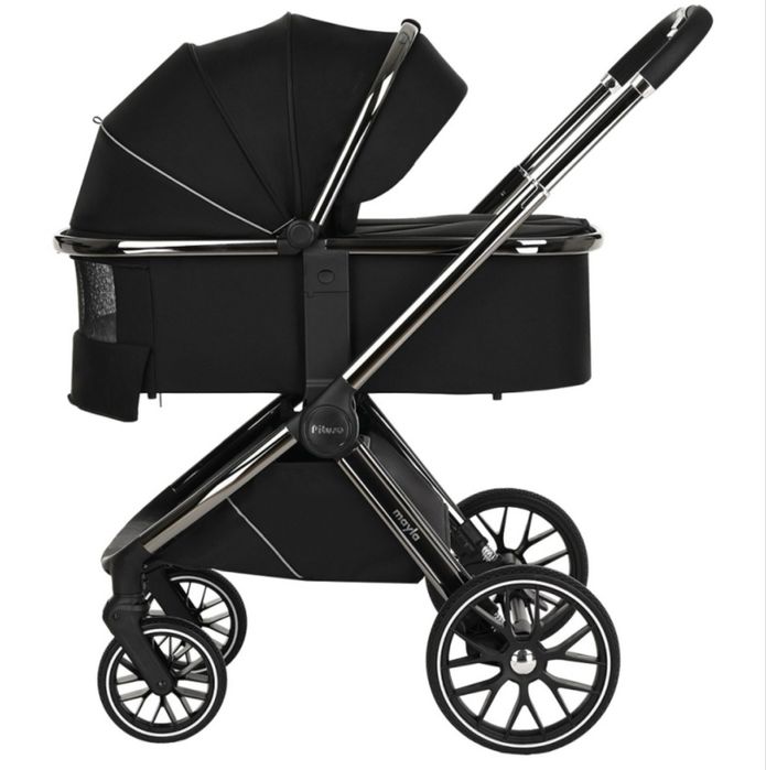 Продам универсальную коляску Pituso Mayla 3 в 1 черного цвета