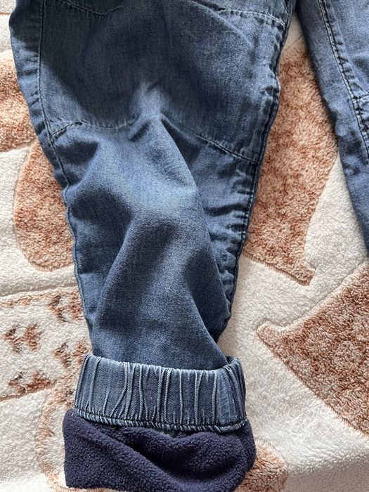 Pantaloni dublati Jogger marimea 134