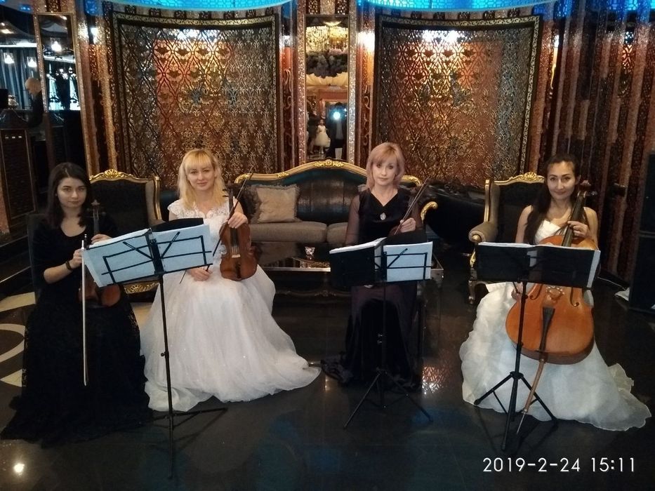 Har qanday tadbir uchunhar qand skripka, duet, trio, kvartet orkestr.