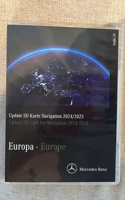 New 2025 Сд Карта Hu55 Entry Nav Mercedes Audio 20 NTG5.5 Sd Card