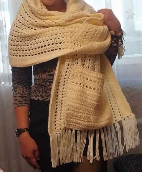 ШАРФ-ШАЛЬ вяжем на заказ