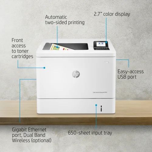 Принтер лазерный HP Color LaserJet Enterprise M554dn