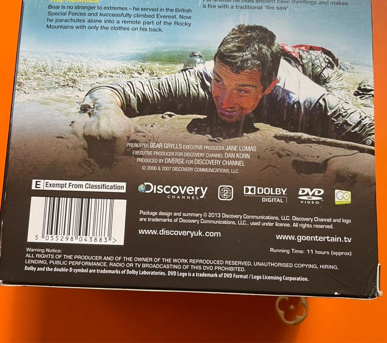 Bear Grylls Колекция 6 DVD Born Survivor