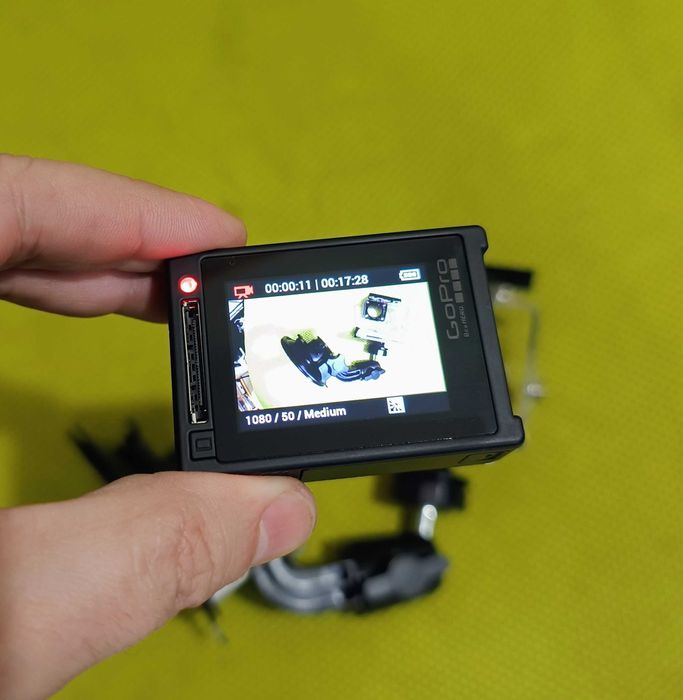 GoPro Hero 4 Silver - LCD