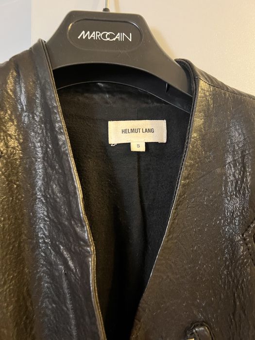 Кожаная куртка Helmut Lang