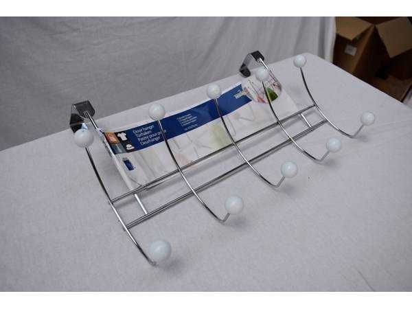 Cuier de usa cu 10 agatatori realizat din otel inoxidabil