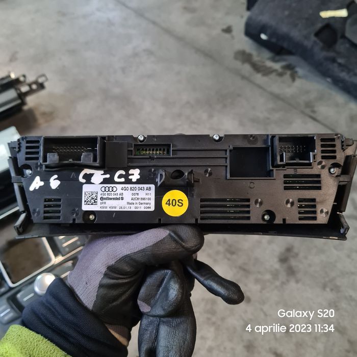 Panou clima audi a6 c7