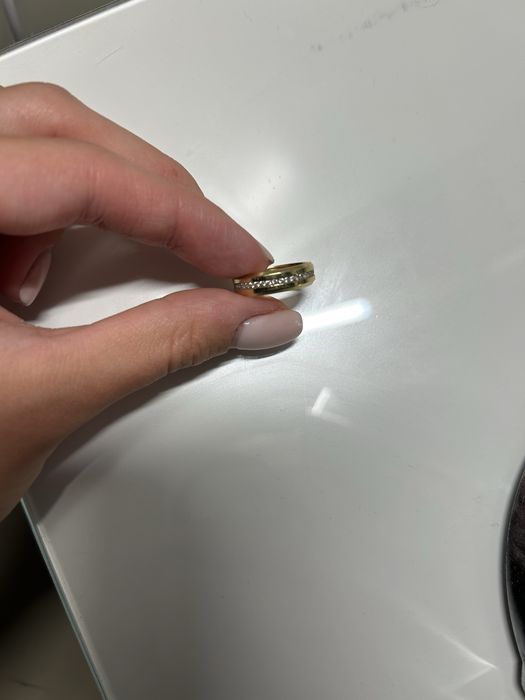 Verigheta aur 14 k cu zirconii