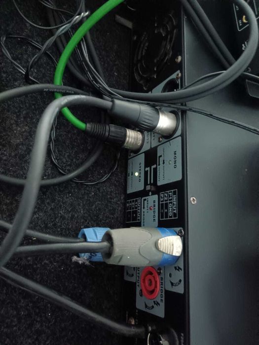 subwooferi pasivi 1600W bass puternic 18" si statie, cabluri