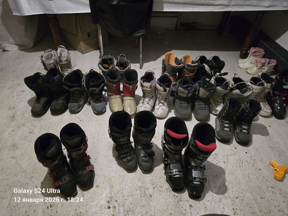 Ботинки на лыжи и сноуборд