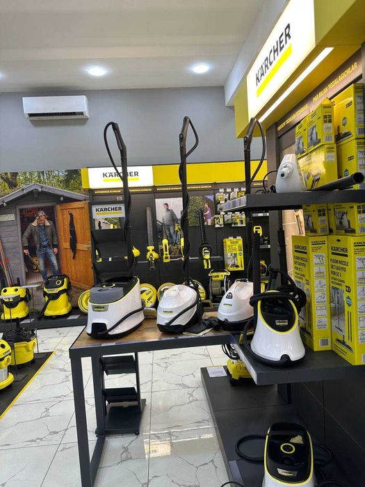 ПАРООЧИСТИТЕЛЬ Карчер  Karcher -мощная очистка горячим паром без химии