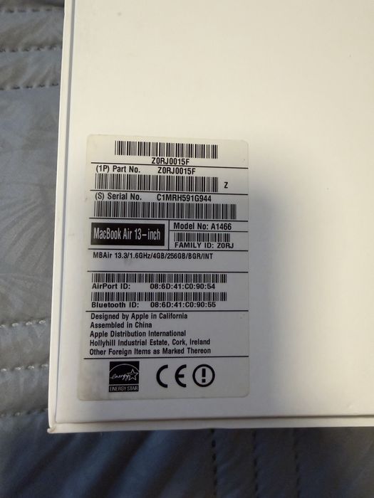 Apple MacBook Air13