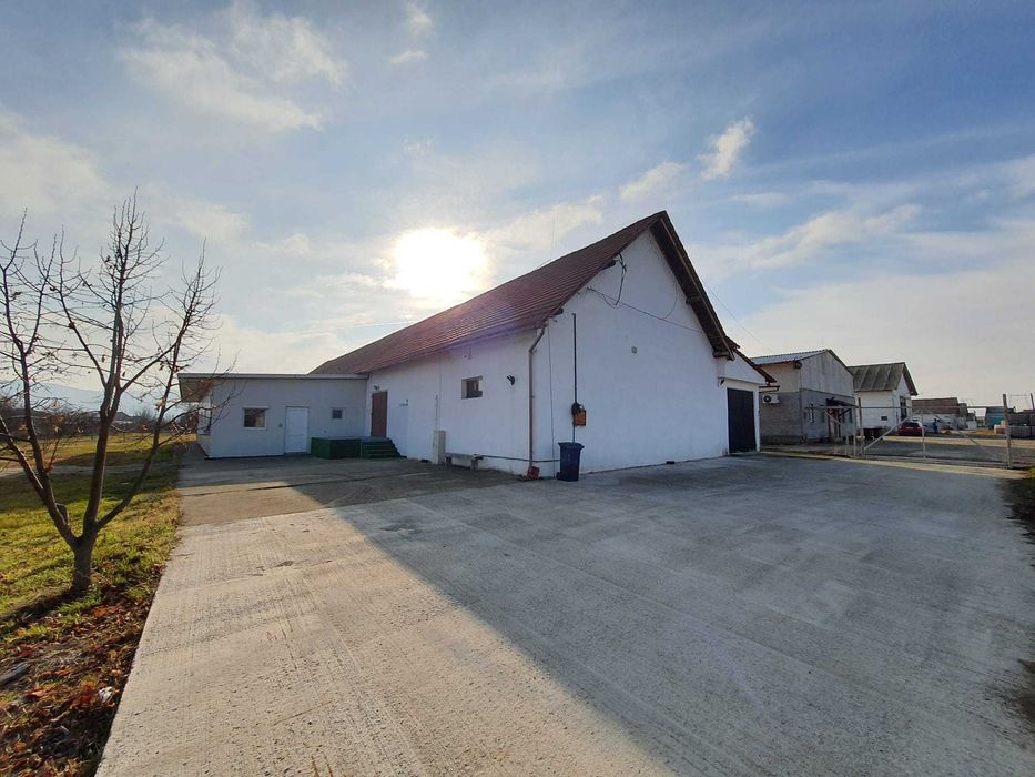 Depozit alimente/materiale/paleti, magazie, birou de inchiriat langa a