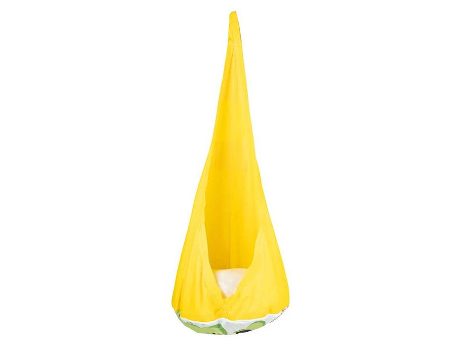 Детски висящ стол Хамак люлка висящо кресло - зелен жълт