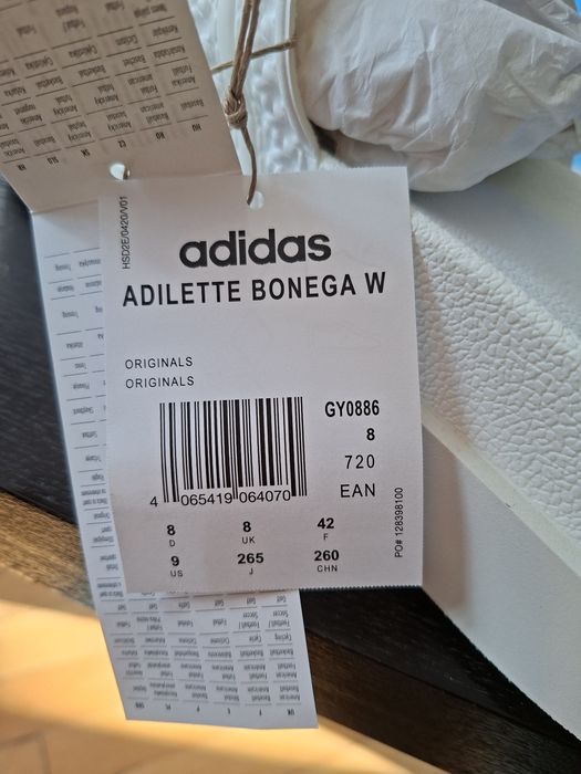 Дамски чехли Adidas Adilette Bonegs
