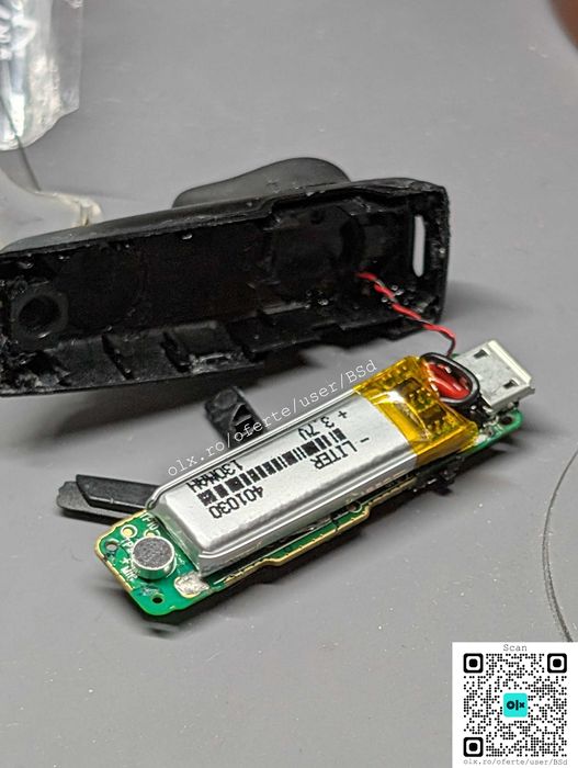 Baterie NOUA casca Plantronics Explorer 50 55 10 M70 (montaj optional)