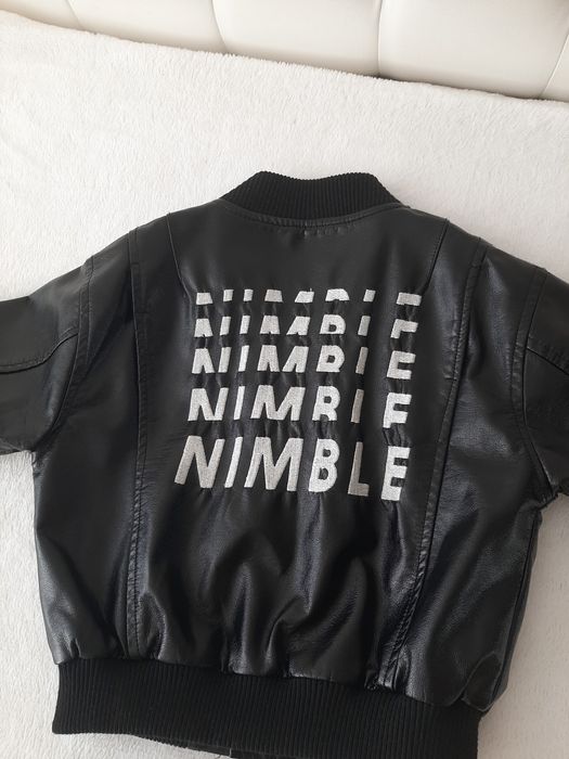 Кожаная куртка для мальчика