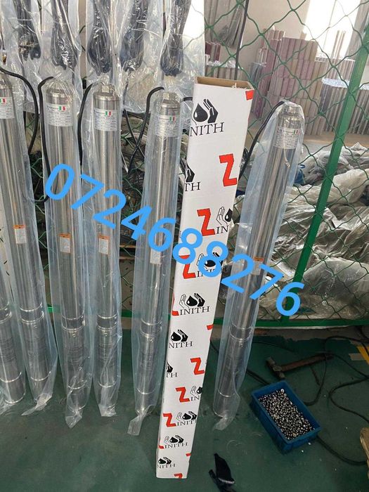 Pompa submersibila profesionala diametrul 7 cm ptr puturi inguste