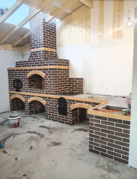 Construim gratare din caramida