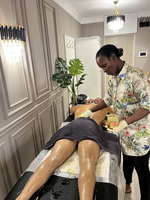 Masaj de relaxare cu scrub