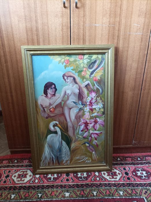 Картина без названия художника Алии